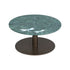 Green Marble Cake Stand with Mother of Pearl Inlay